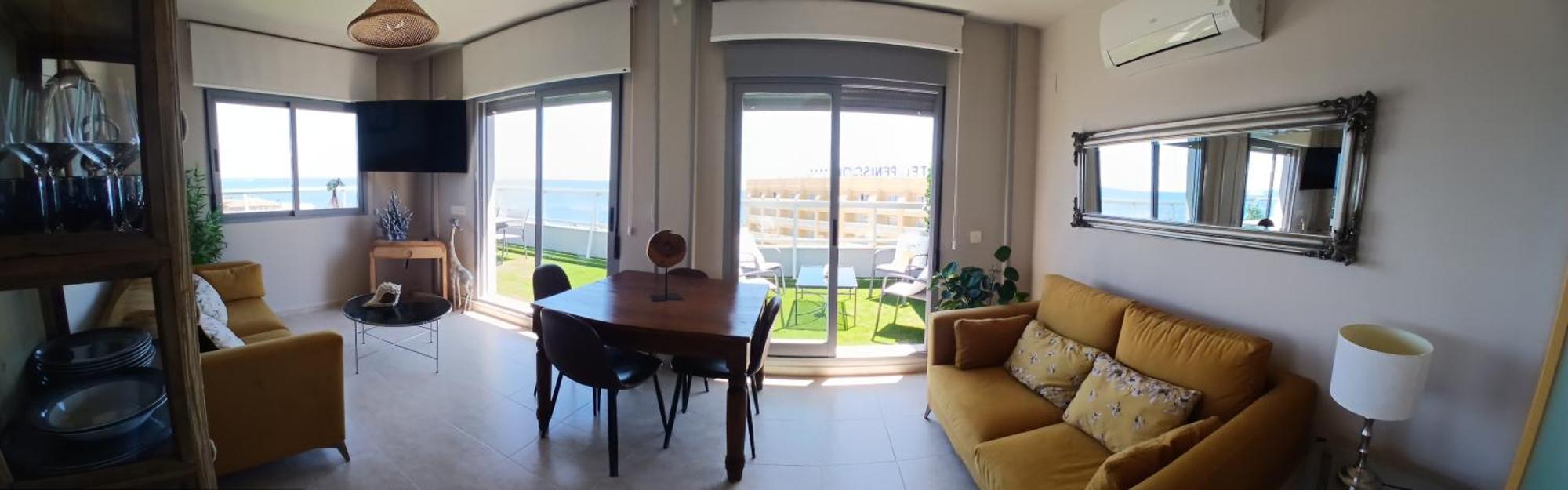 Precioso Atico Frente Al Mar Reformado 2025 Apartment Peniscola Luaran gambar